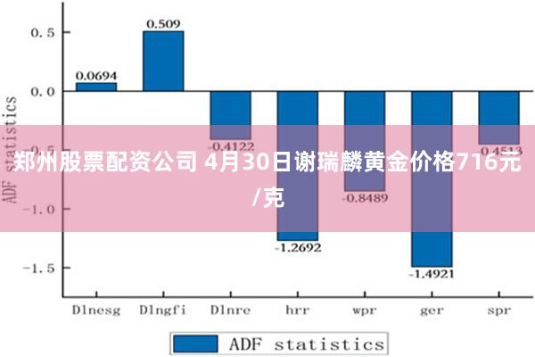 郑州股票配资公司 4月30日谢瑞麟黄金价格716元/克