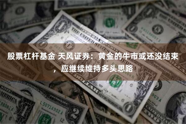 股票杠杆基金 天风证券：黄金的牛市或还没结束，应继续维持多头思路